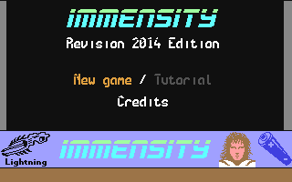 Immensity (Homebrew) — Title screen